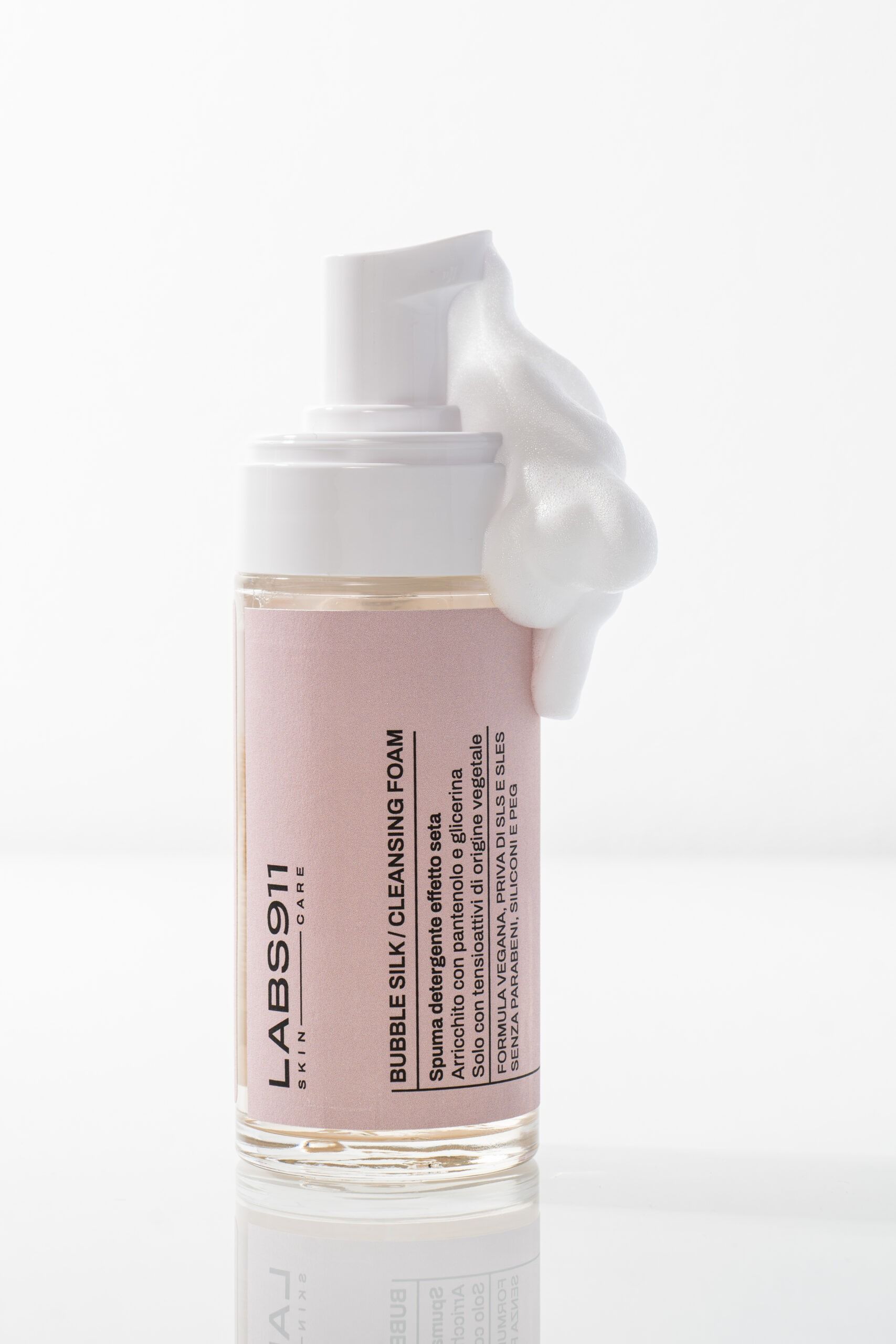 Labs911 Skincare - Bubble Silk schiuma detergente