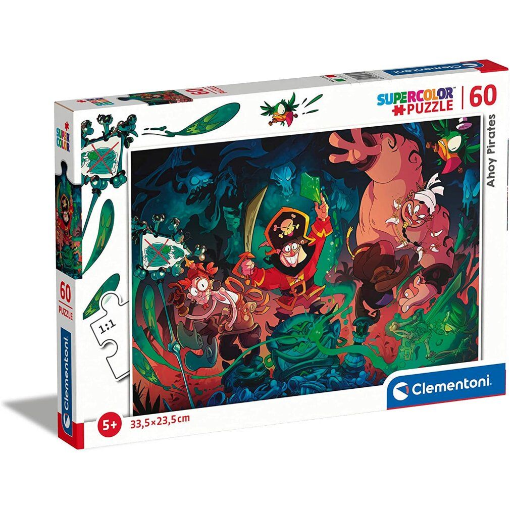 clementoni Puzzle Hallo Piraten! 60 Teile