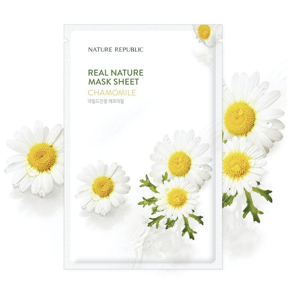 NATURE REPUBLIC Real Nature Chamomile Sheet Face mask