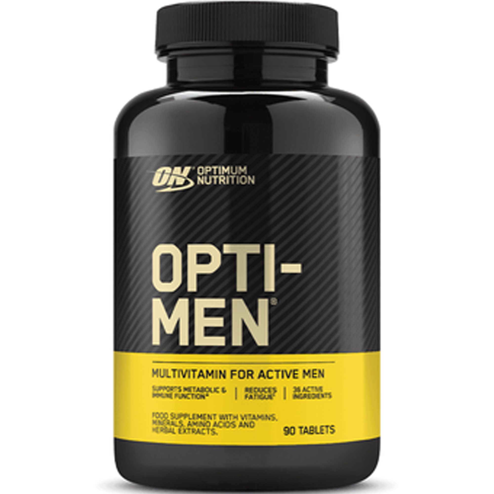 Opti-Men - mit 30 aktive Wirkstoffen - Vitamine, Mineralien, Aminosäuren und Kräuter - 90 Tabletten