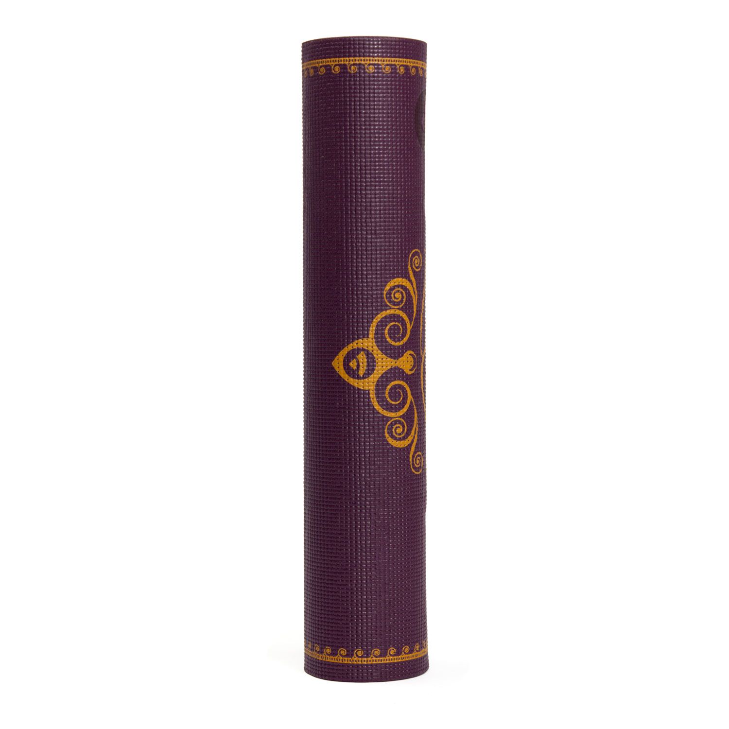 Yogamatte LEELA Collection AUBERGINE, Big Elephant bi-color, PVC