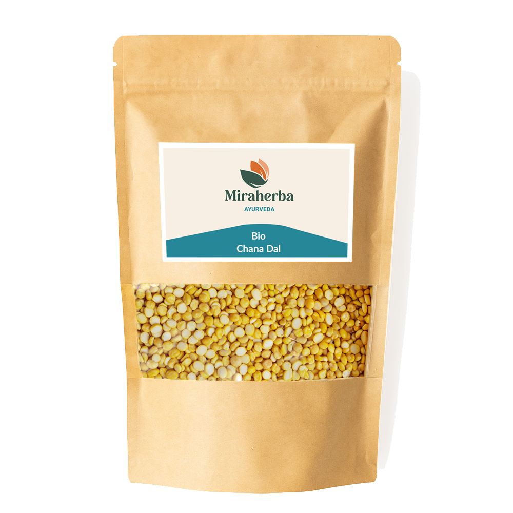 Miraherba - Chana Dal, Kichererbsen halb, geschält 500 g