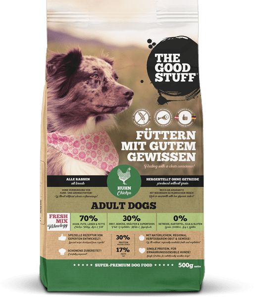 THE Goodstuff | Chicken (Adult) | Getreidefrei Hunde Trockenfutter Huhn