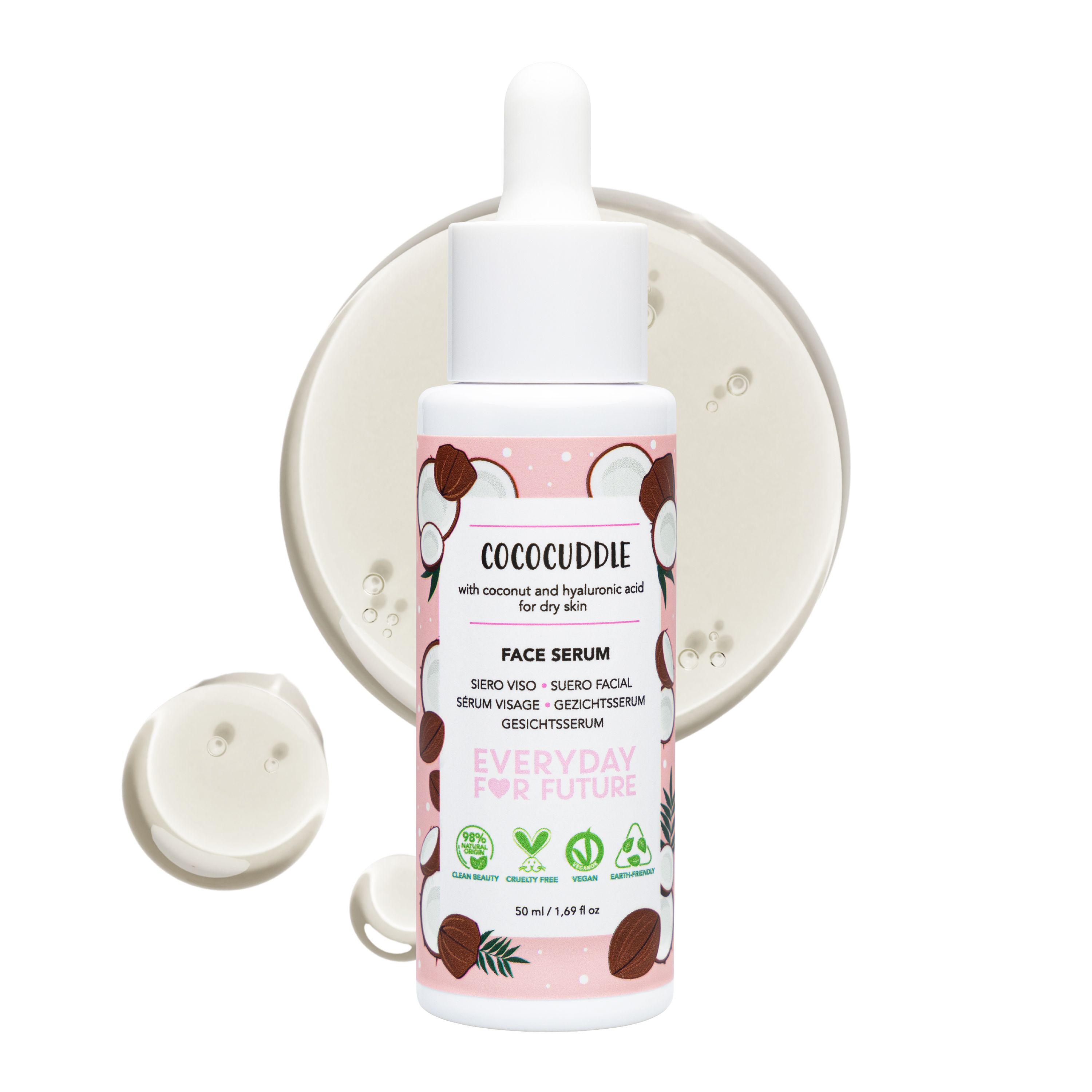 Everyday For Future - Siero Viso con Acido Ialuronico - Cococuddle