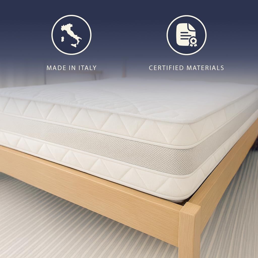 The White Stone Matratze 160x190 ergonomisch und atmungsaktiv 20 cm