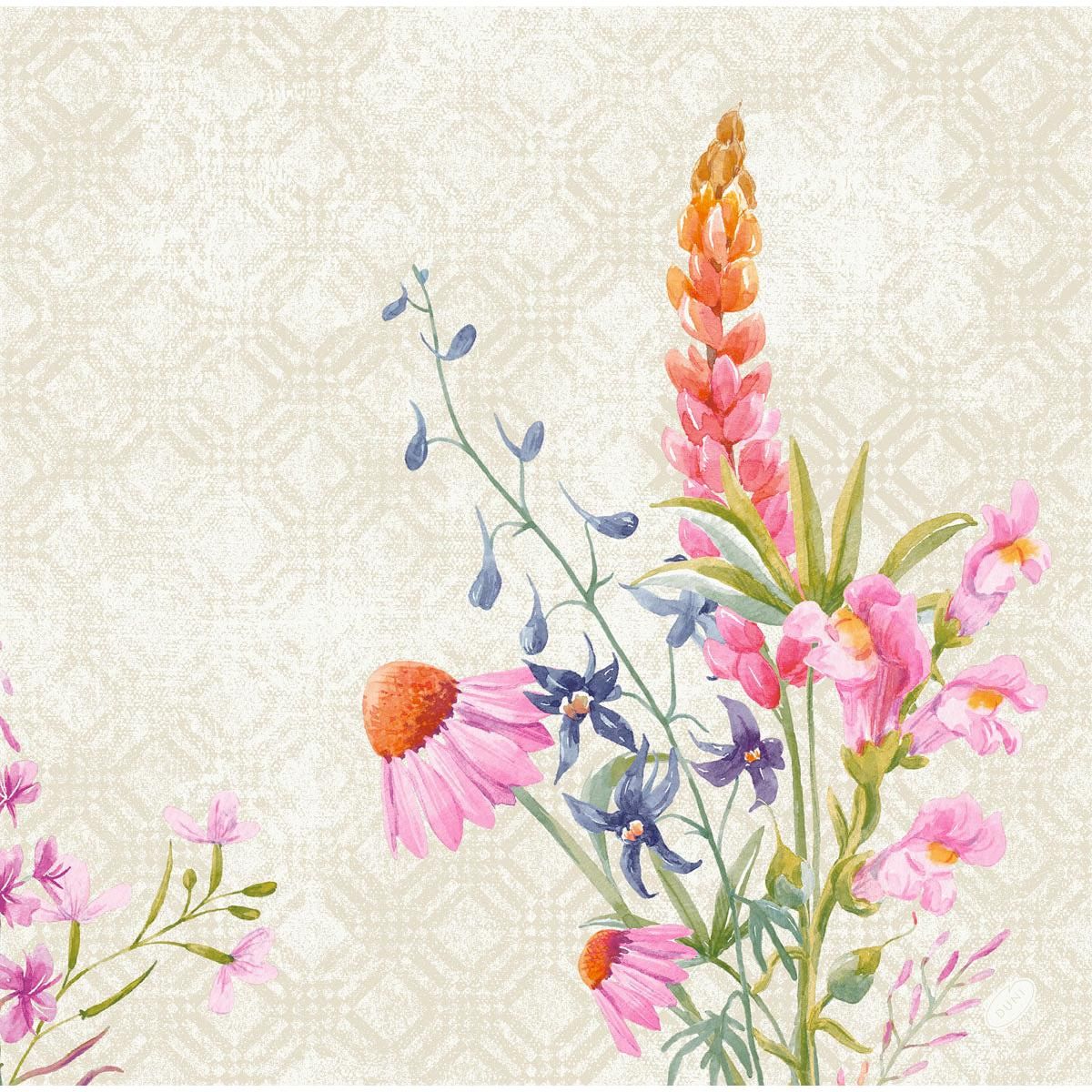 Dunisoft Servietten Floret 40x40 60 St Tücher