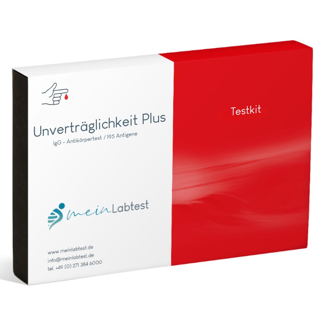 Meinlabtest Lebensmittelunverträglichkeit-Test Plus