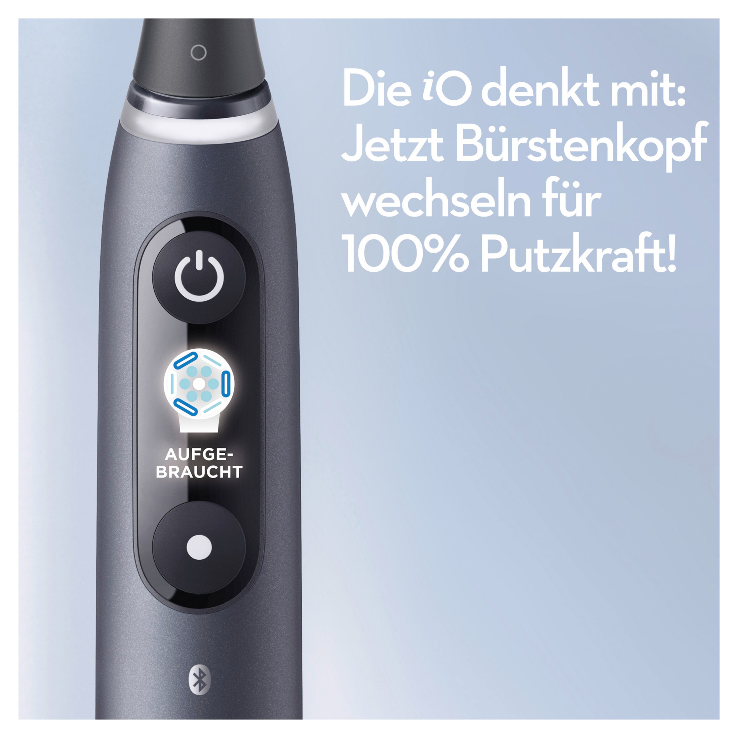 Oral-B - Elektrische Zahnbürste "iO Series 8 + Reiseetui" in Schwarz