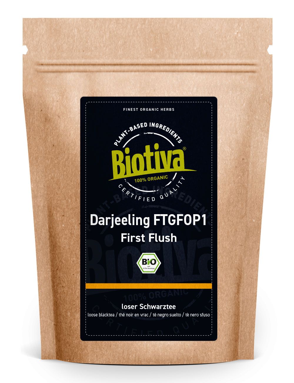 Biotiva Schwarztee Darjeeling First Flush Bio