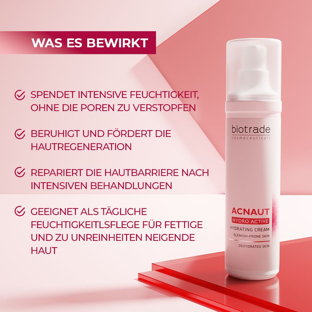 Biotrade Acnаut Hydro Active feuchtigkeitsspendende Crème