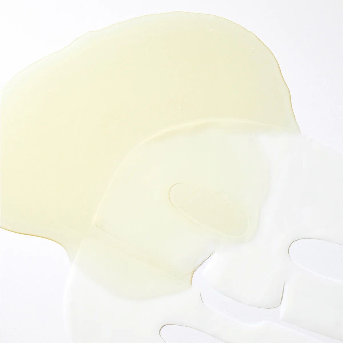 Hydrogel-Gesichtsmaske mit Serum.