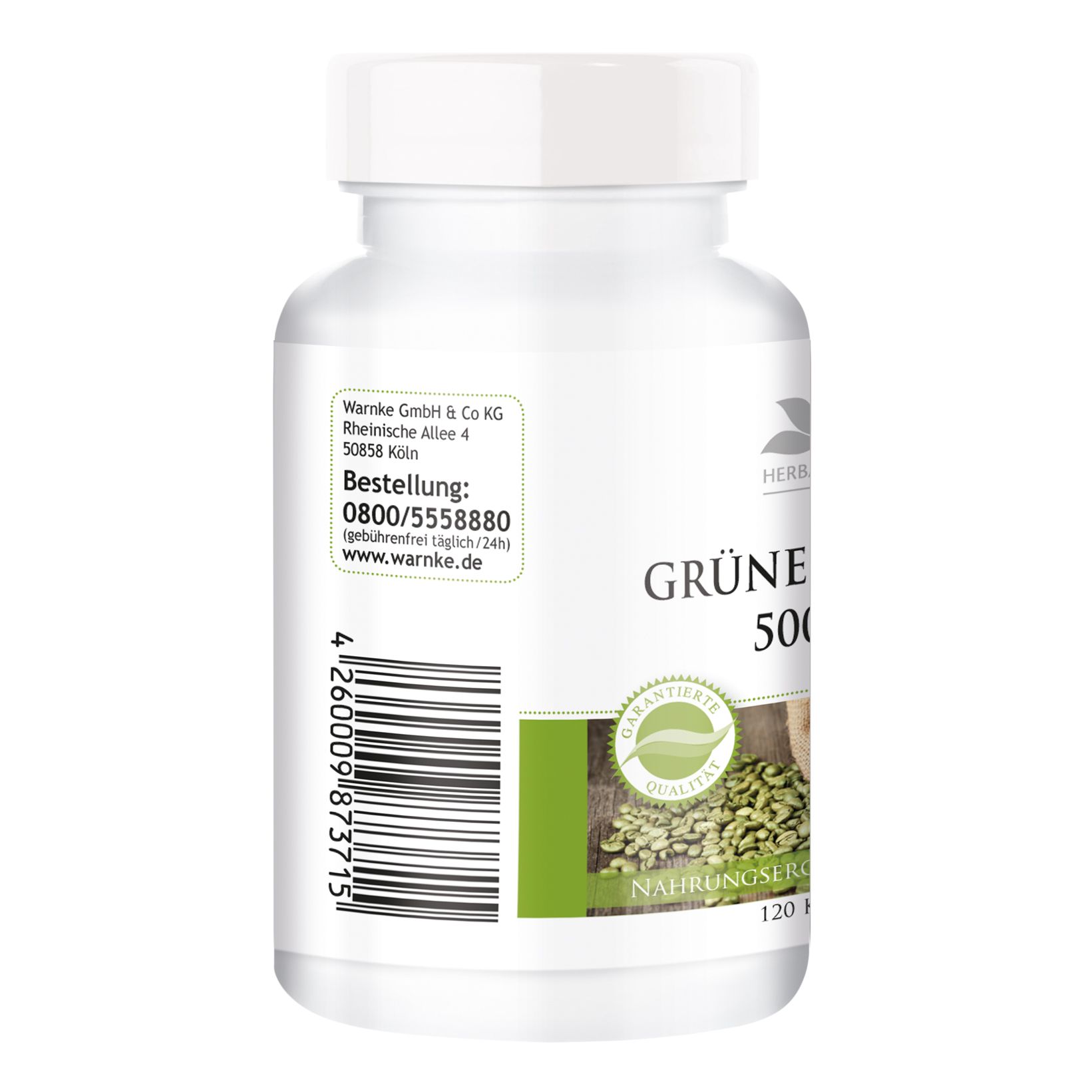 Warnke Vitalstoffe | Grüner Kaffee 500mg