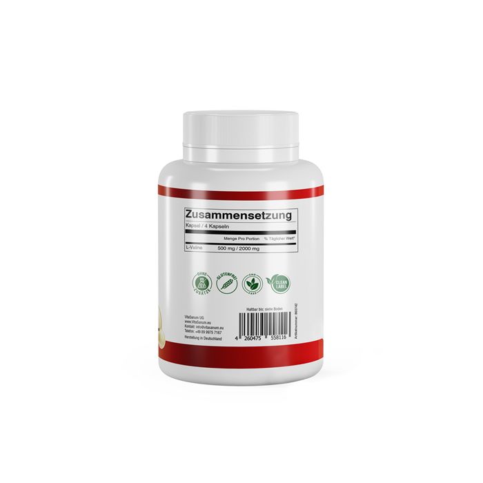 VitaSanum® - L-Valin 2000 mg 100 St Kapseln