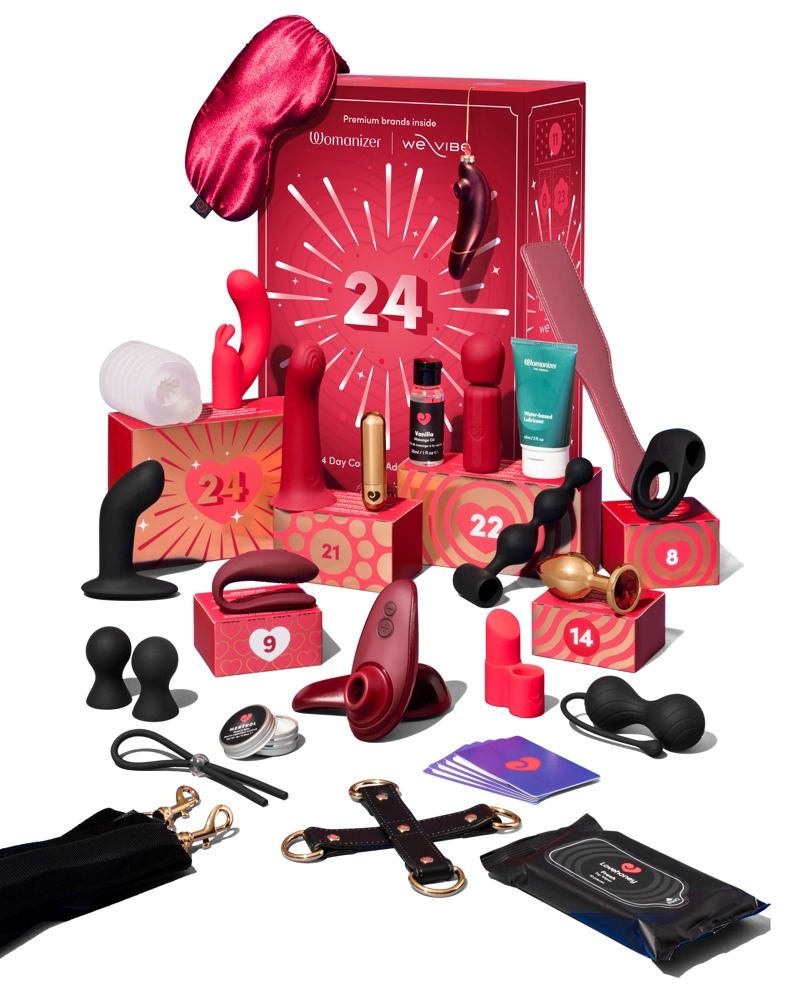 Magic Shiver Erotik-Adventskalender 'Couples“ 2026 – mit Womanizer Liberty & We-Vibe Sync Lite 1 St Set
