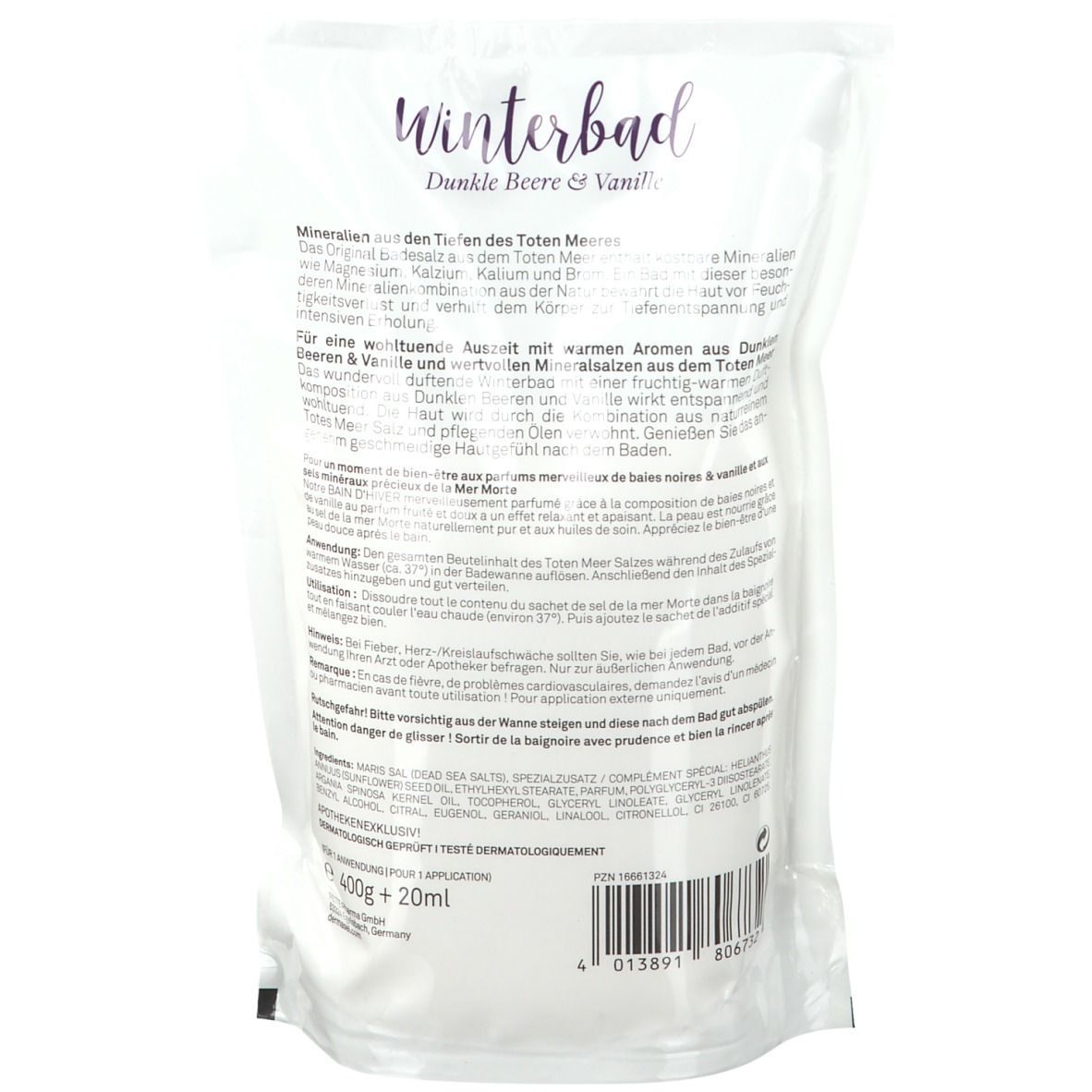 DermaSel® Winterbad Dunkle Beere & Vanille
