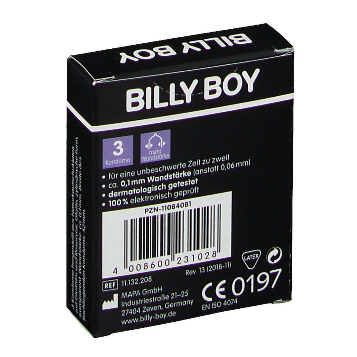 BILLY BOY Kondom Sicheres Gefühl