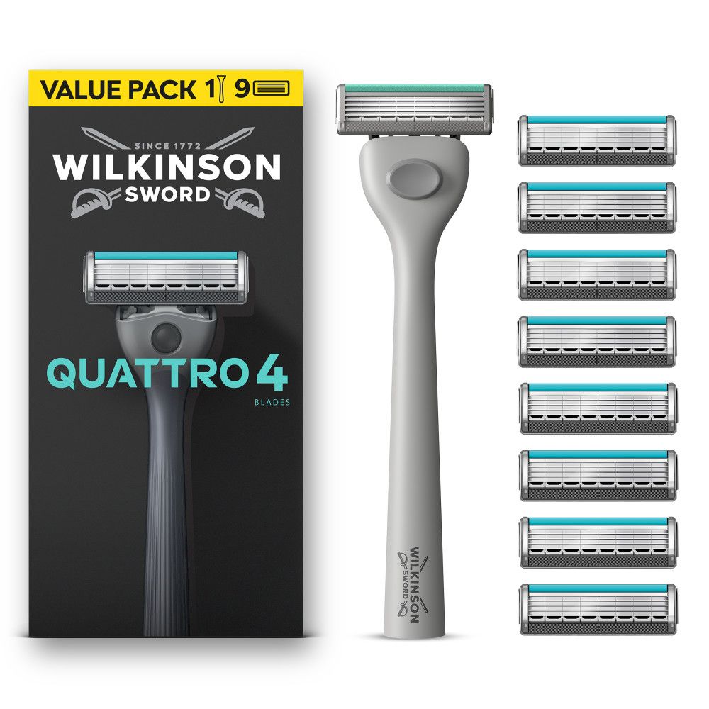 Wilkinson Sword Quattro Rasierer Set 1 St