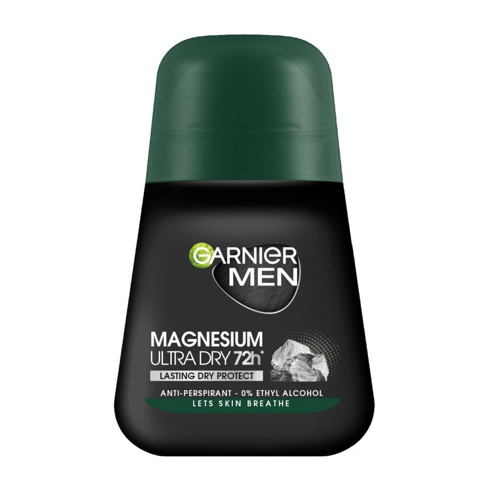 Garnier Men Deo-Roller Ultra Dry 72h - Dauerhafter Trockenschutz