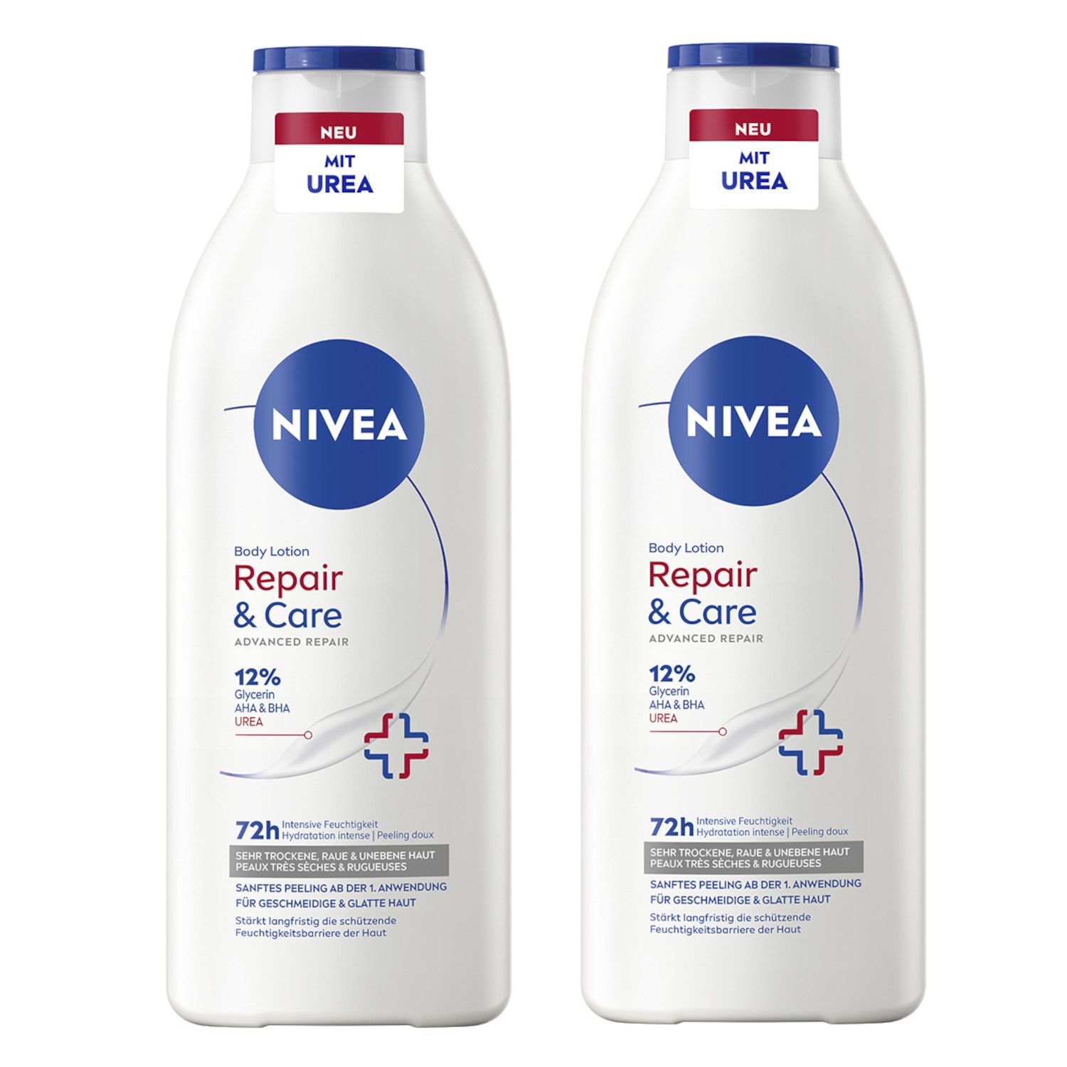 Nivea Repair & Care Urea 2x400 ml Körperlotion