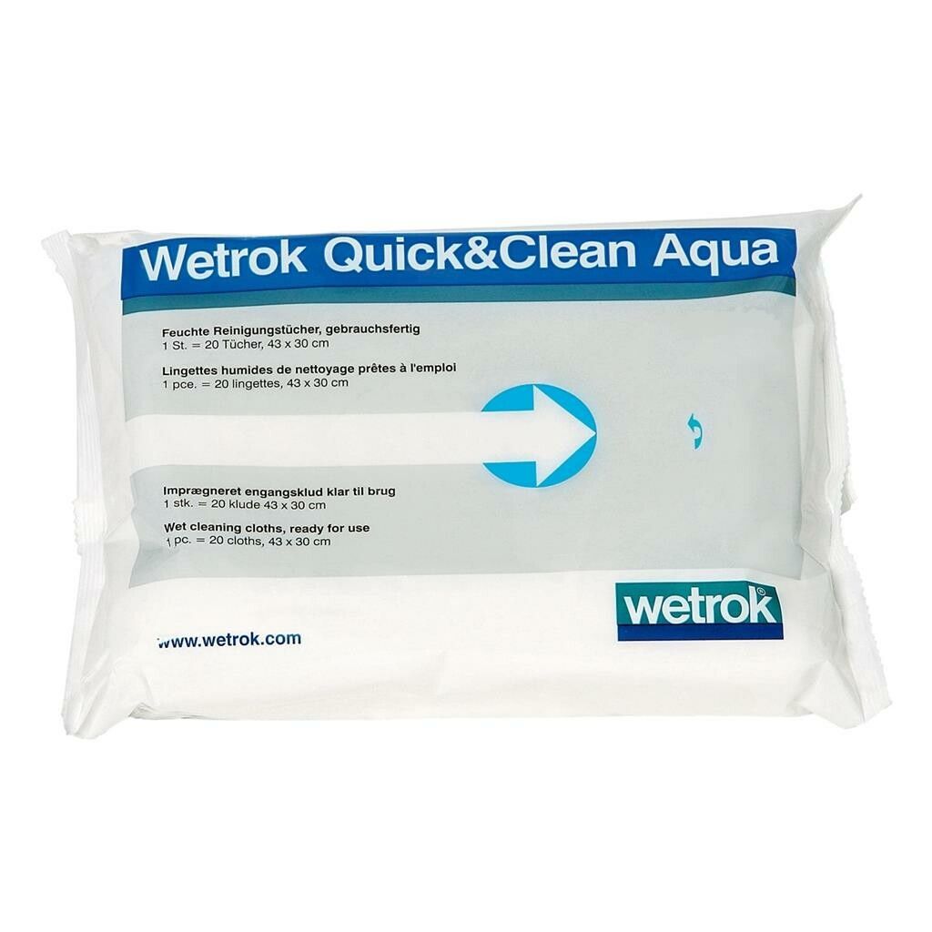 Wetrok Quick & Clean Aqua Oberflächentücher Einwegtücher