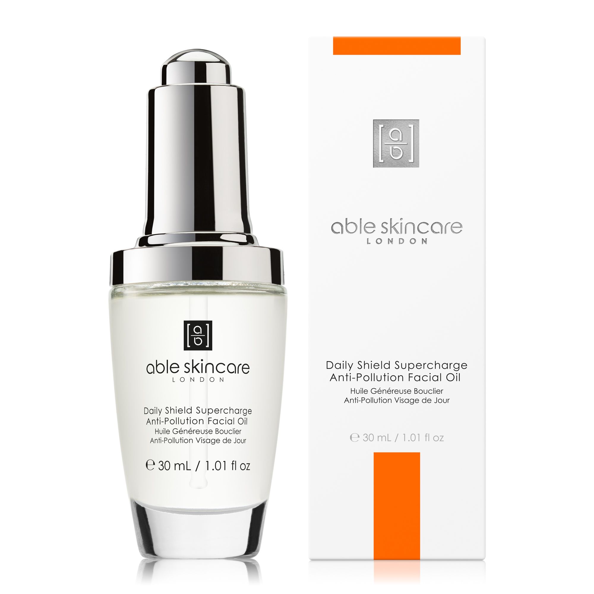 Able Daily Shield Supercharge Anti-Pollution Facial Oil