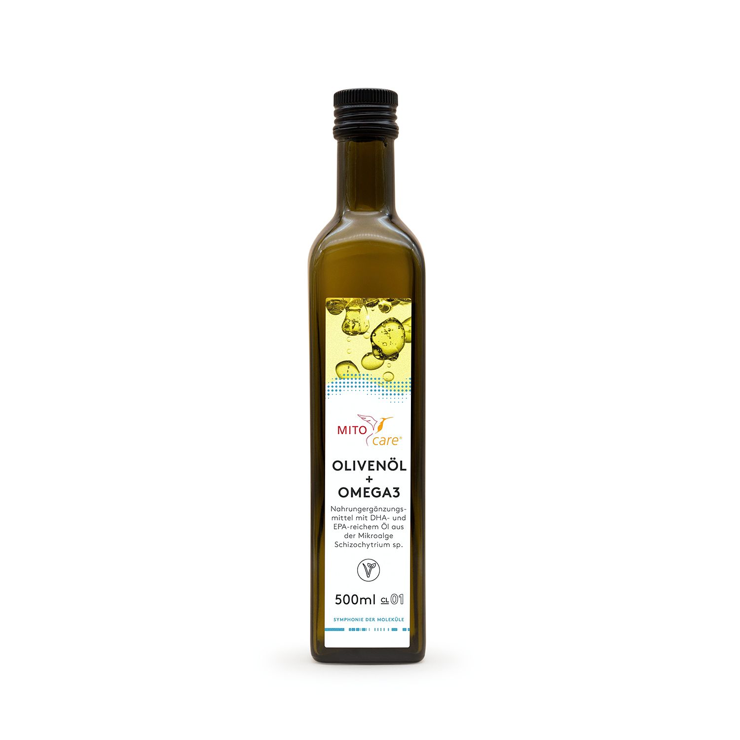 MITOcare® Olivenöl + Omega 3 500 ml Flüssigkeit