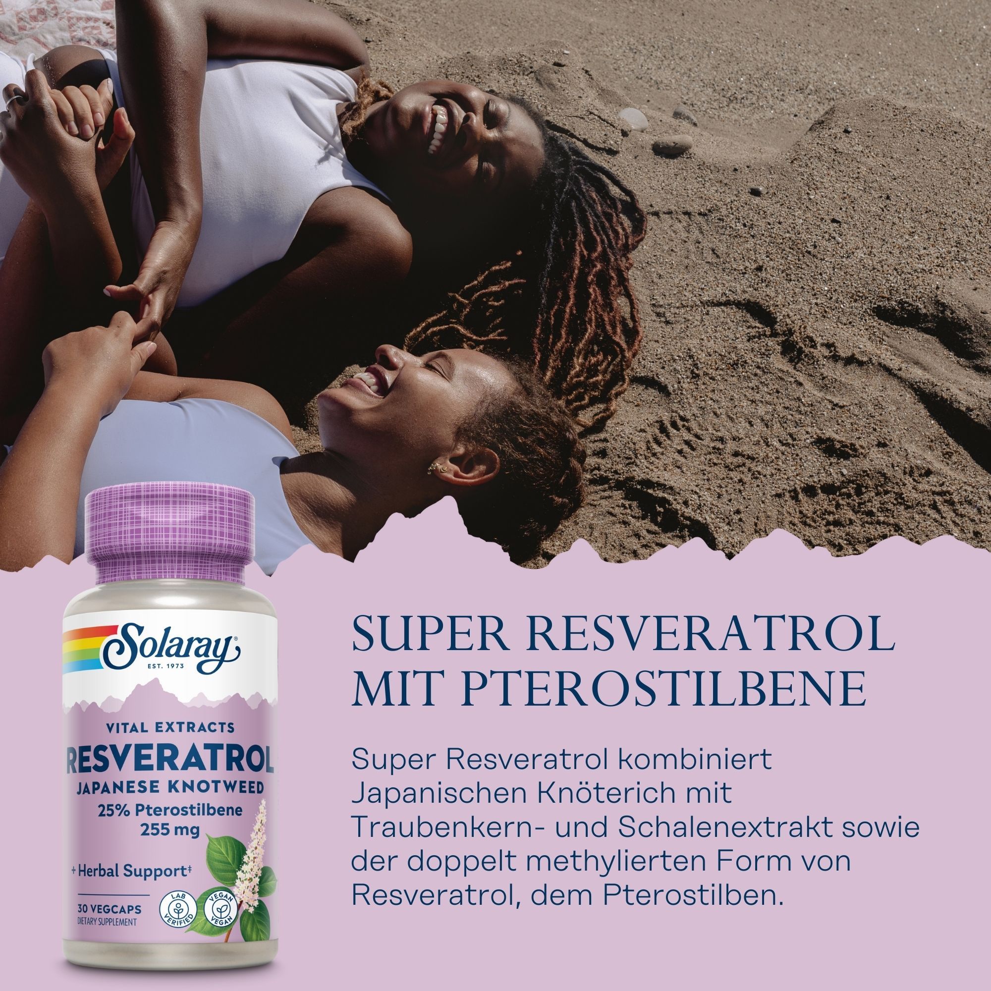 Solaray Super Resveratrol mit Pterostilben