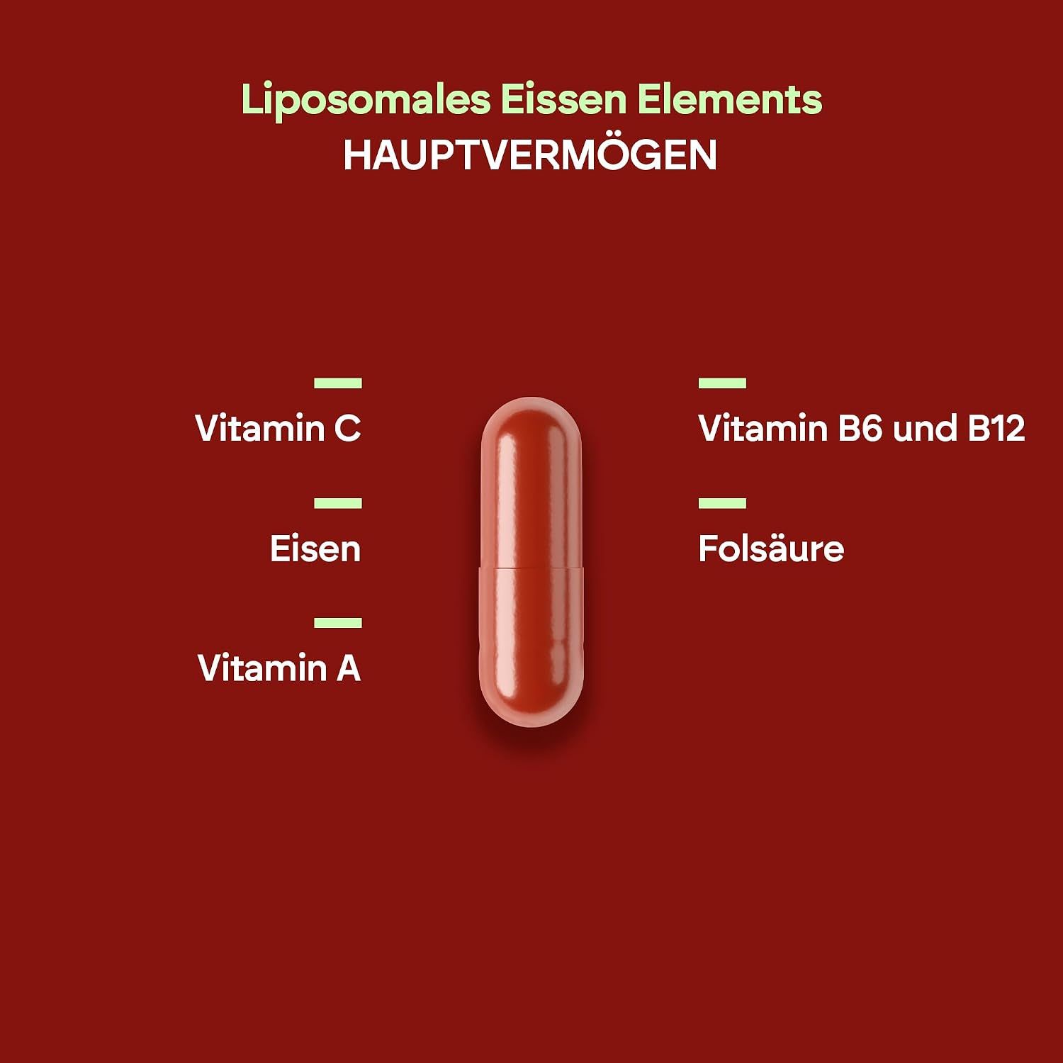 Nutralie Liposomal Iron Eisen-Komplex