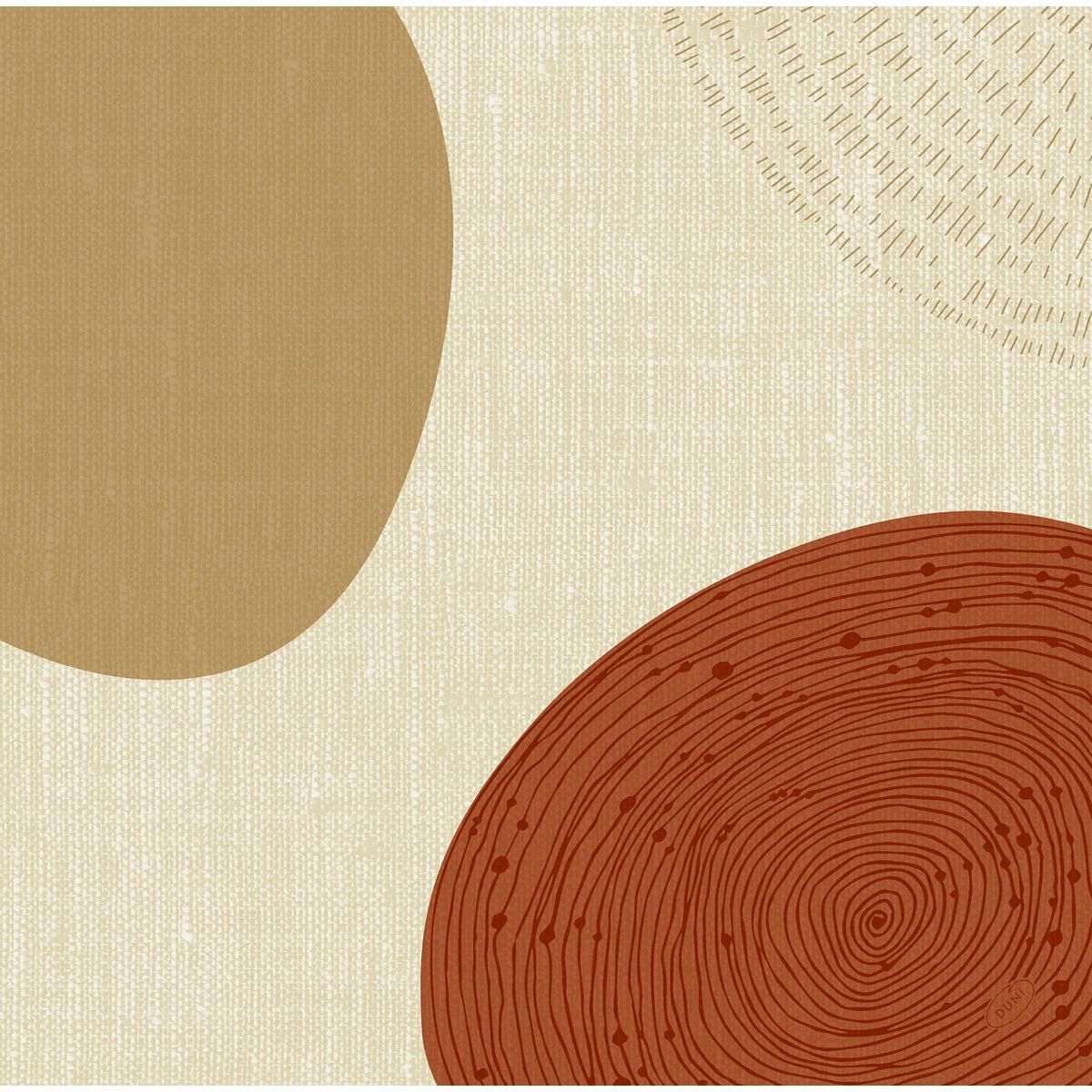 Dunisoft-Servietten 40 x 1/4 Falz Earthy 8640 St Tücher