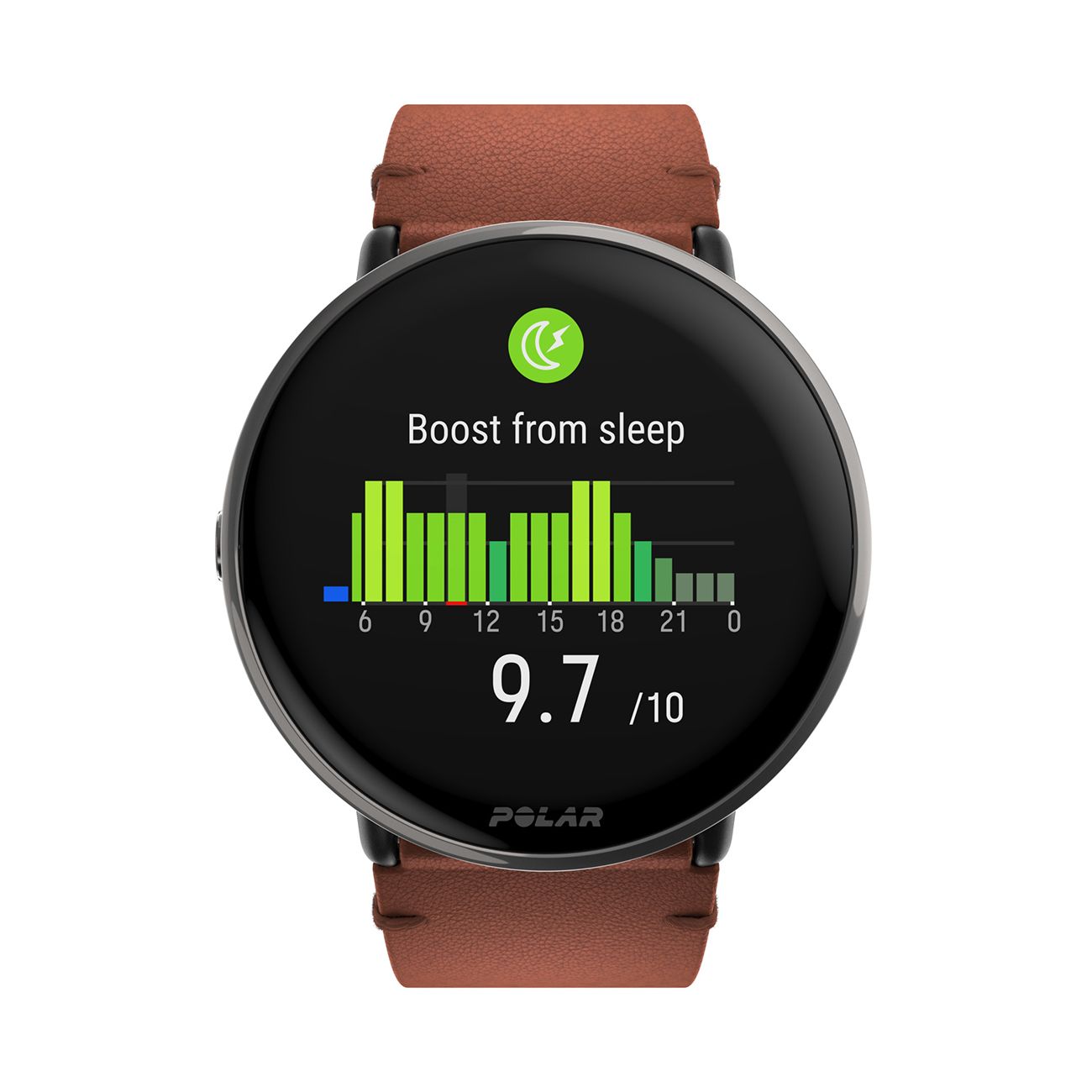 Polar IGNITE 3 Titanium LTHR Smartwatch