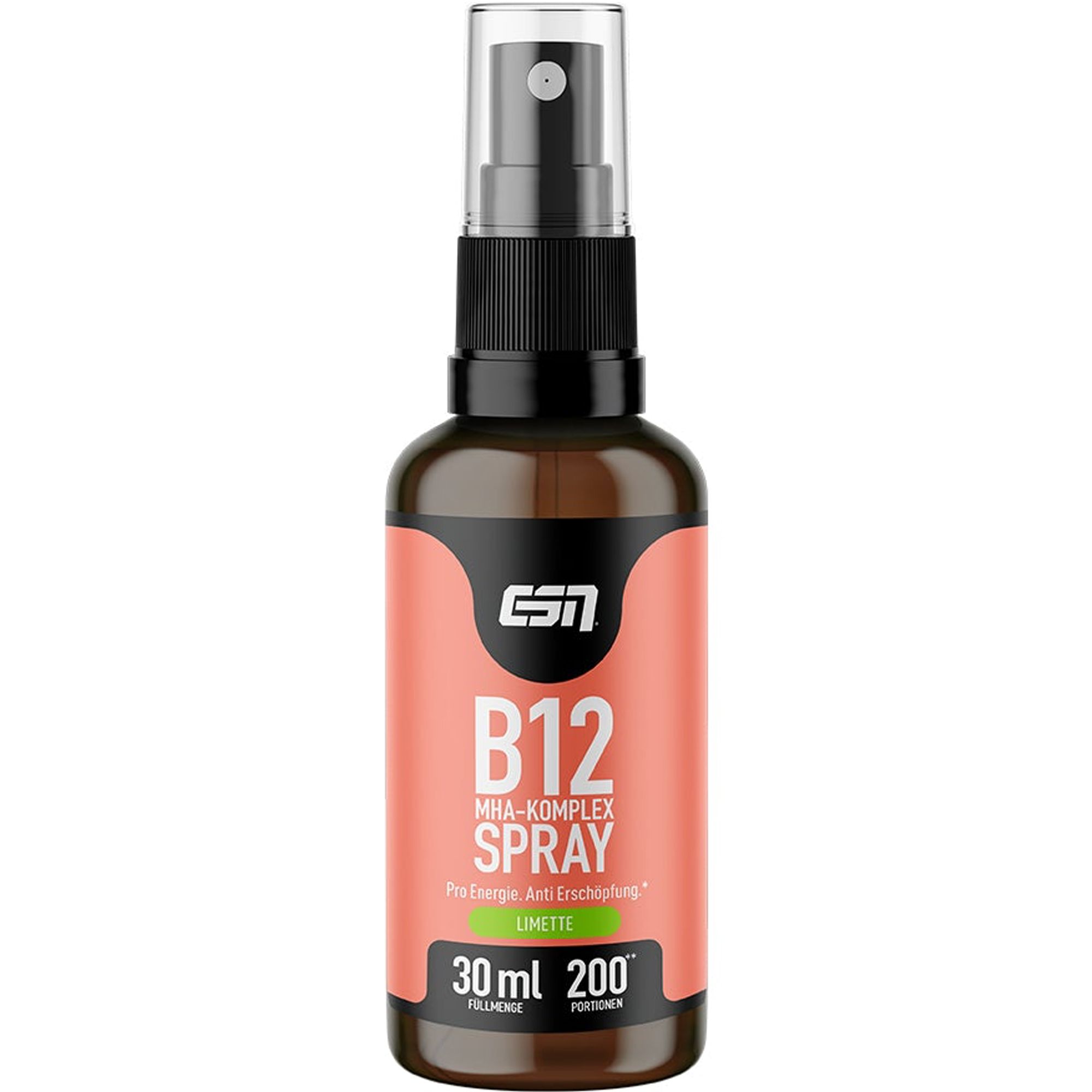 Vitamin B12 Spray - Hochwertiger, fundierter und optimal bioverfügb. MHA-Komplex. Limette Geschmack