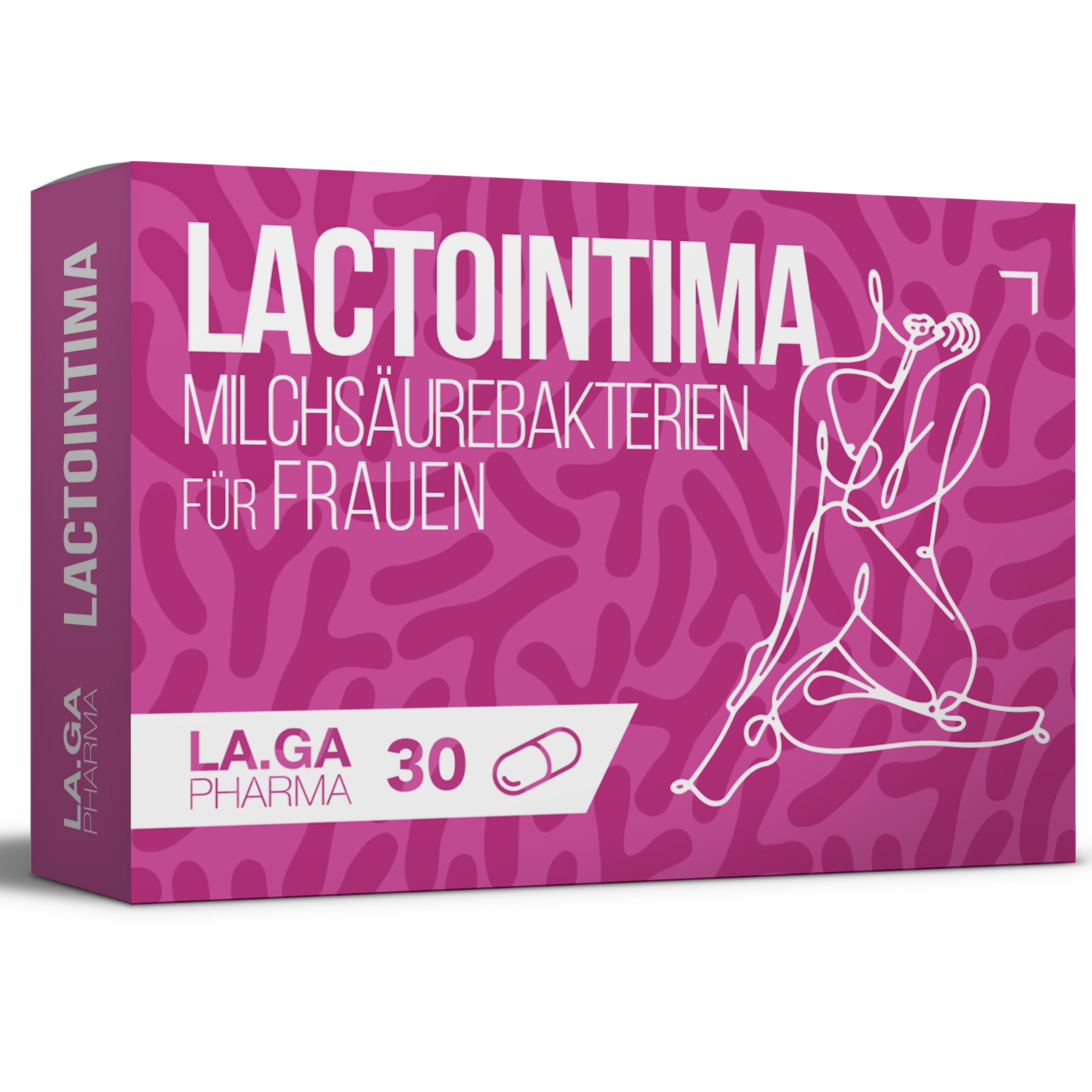 Intimflora Komplex für Frauen | Probiotika mit Milchsäurebakterien & L. Reuteri | 30 Kapseln