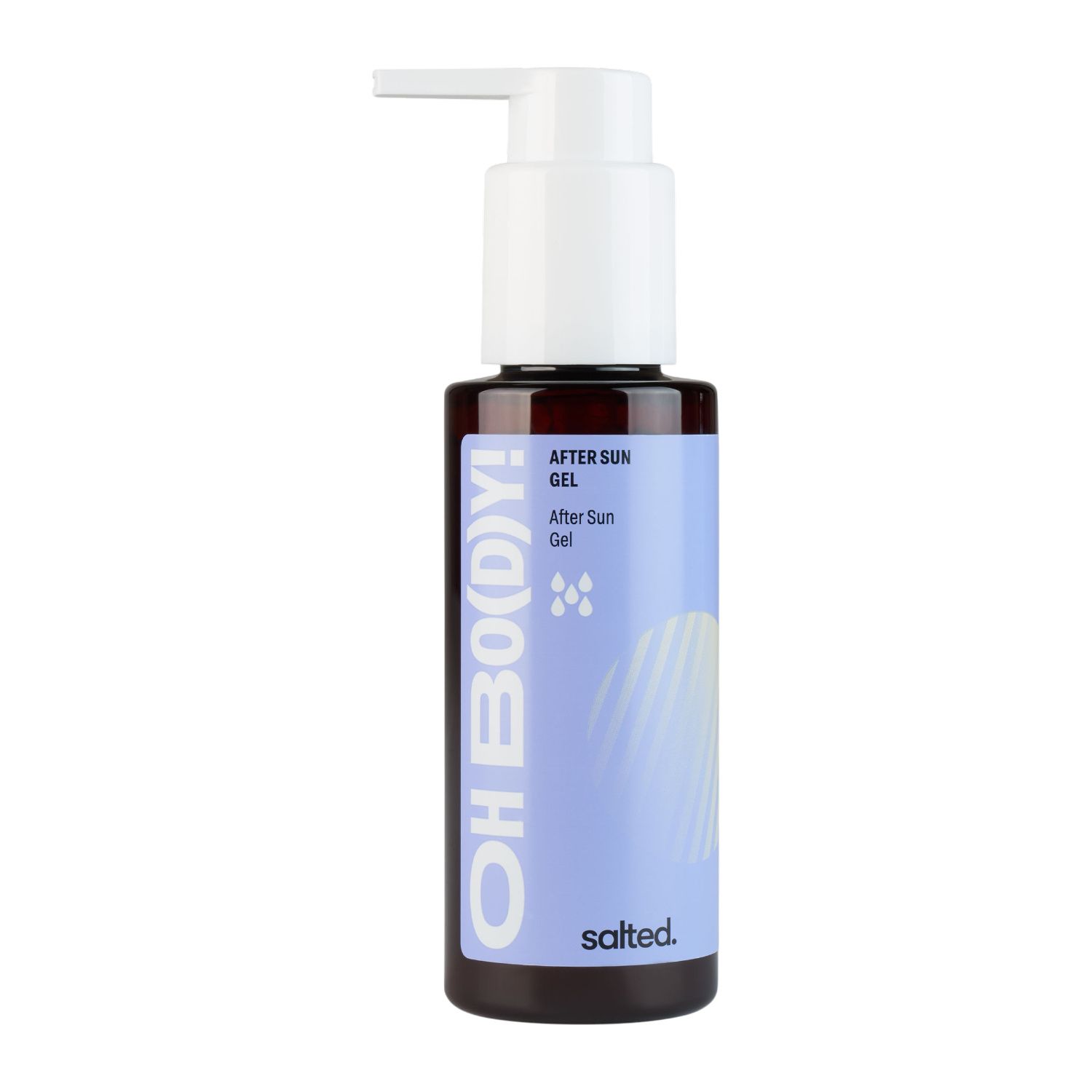 salted After Sun Gel ohne Duft Fragrance-Free 100 ml Körperlotion