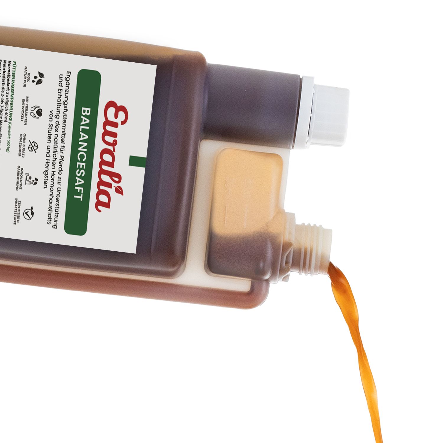 Ewalia Balancesaft für Pferde 1 l Flüssigkeit