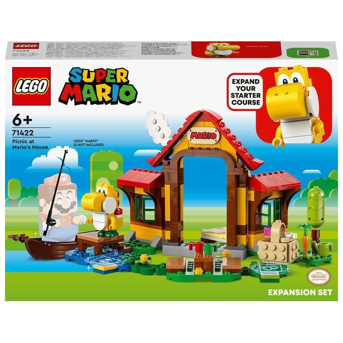 LEGO Super Mario 71422 Pack di Espansione Picnic alla Casa con Figura