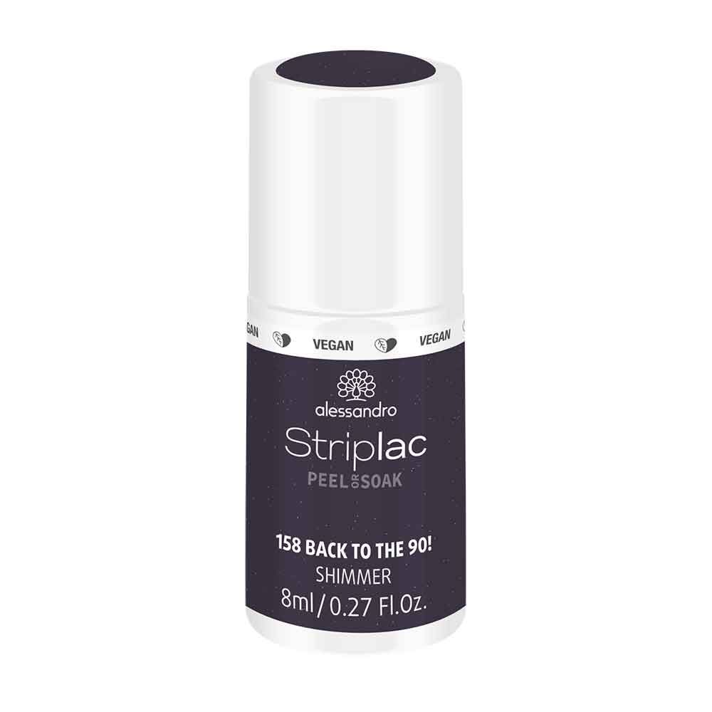 Alessandro International StripLac Peel or Soak 8 ml - 158 Back to the 90s Shimmer