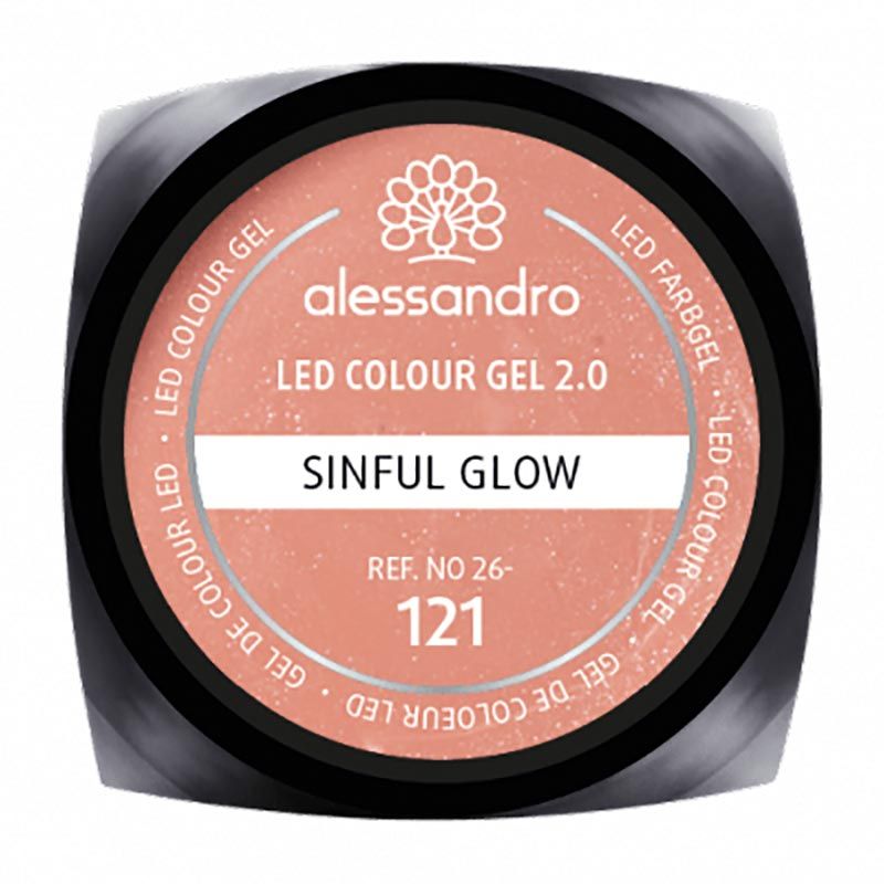 Alessandro International LED Colour Gel 2.0 - 121 sinful glow