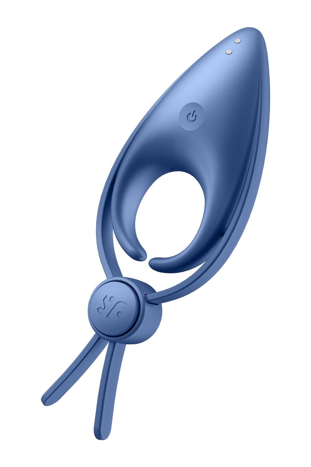 Satisfyer Sniper Ring Vibrator in Blau.