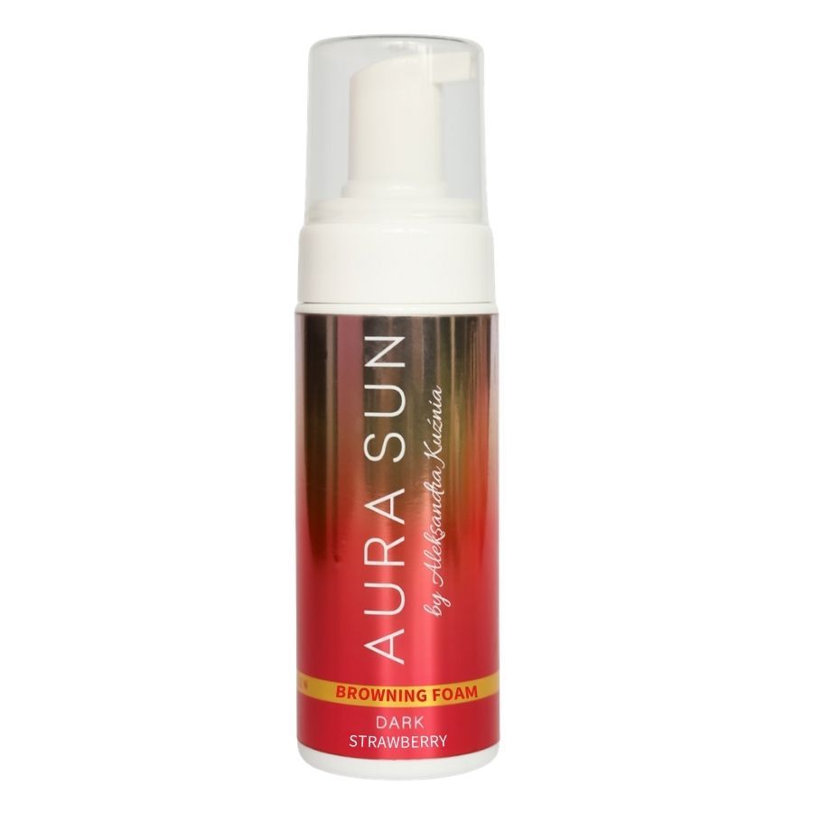 Aura Sun Dark Selbstbräunungs Mousse Erdbeere 150 ml