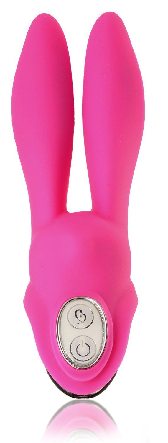 Lumunu Silikon Vibrator "Horny Rabbit" (pink)