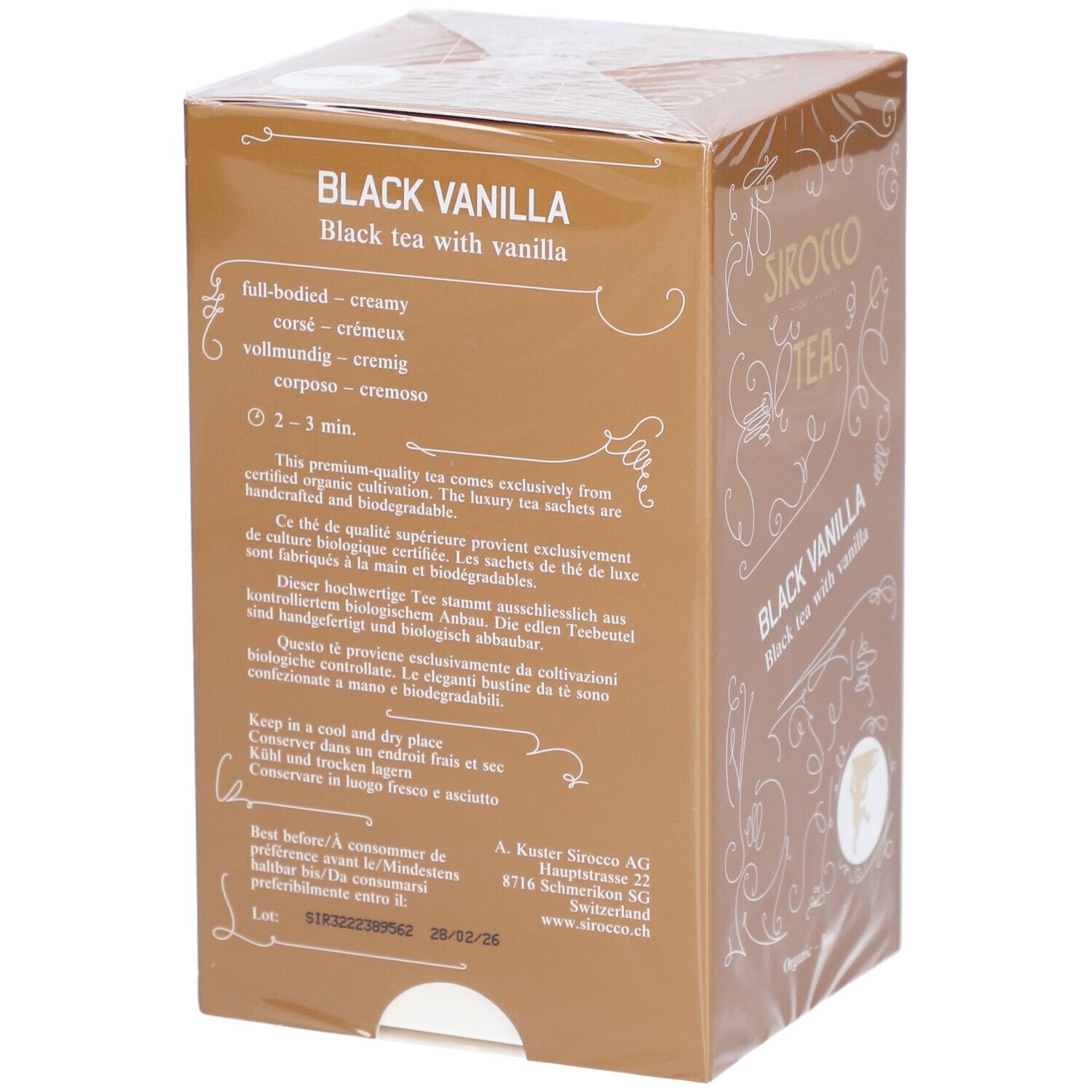 Schirokko Vanille noire
