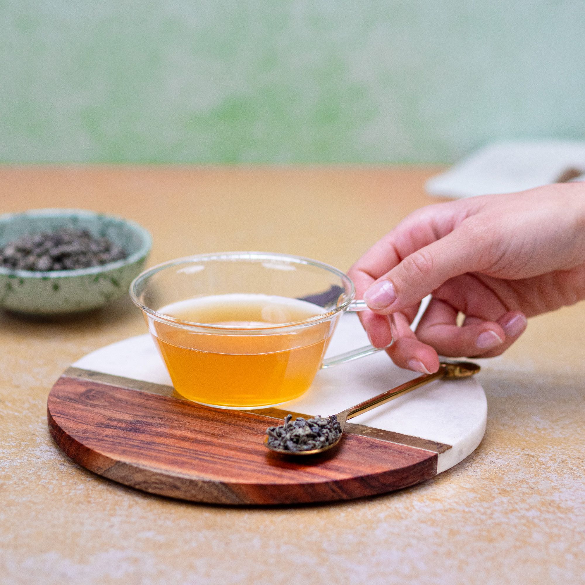 teeverliebt - China Gunpowder loser Bio Grüntee