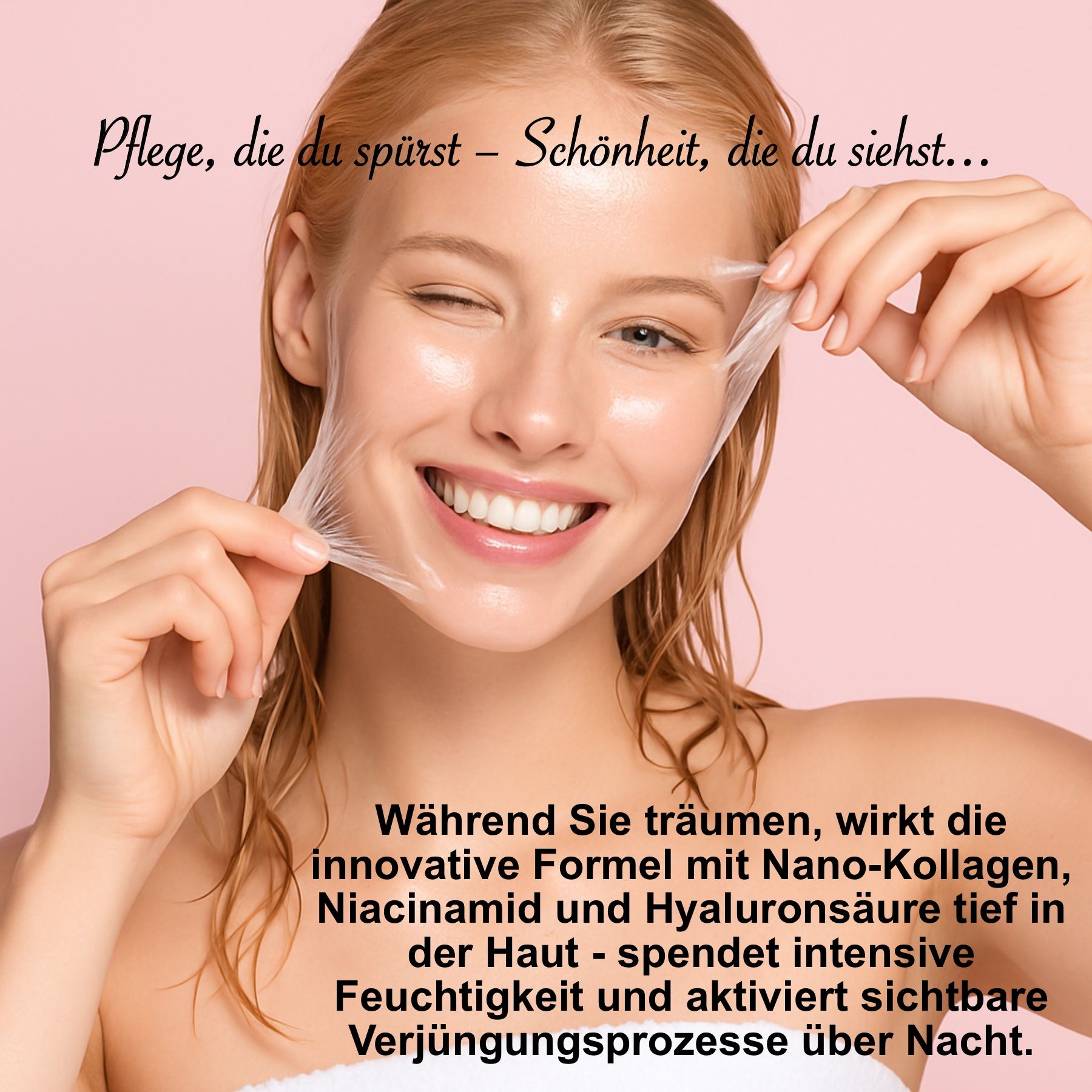 Medicube Collagen Night Wrapping Mask Gesichtsmaske für Gesichtspflege