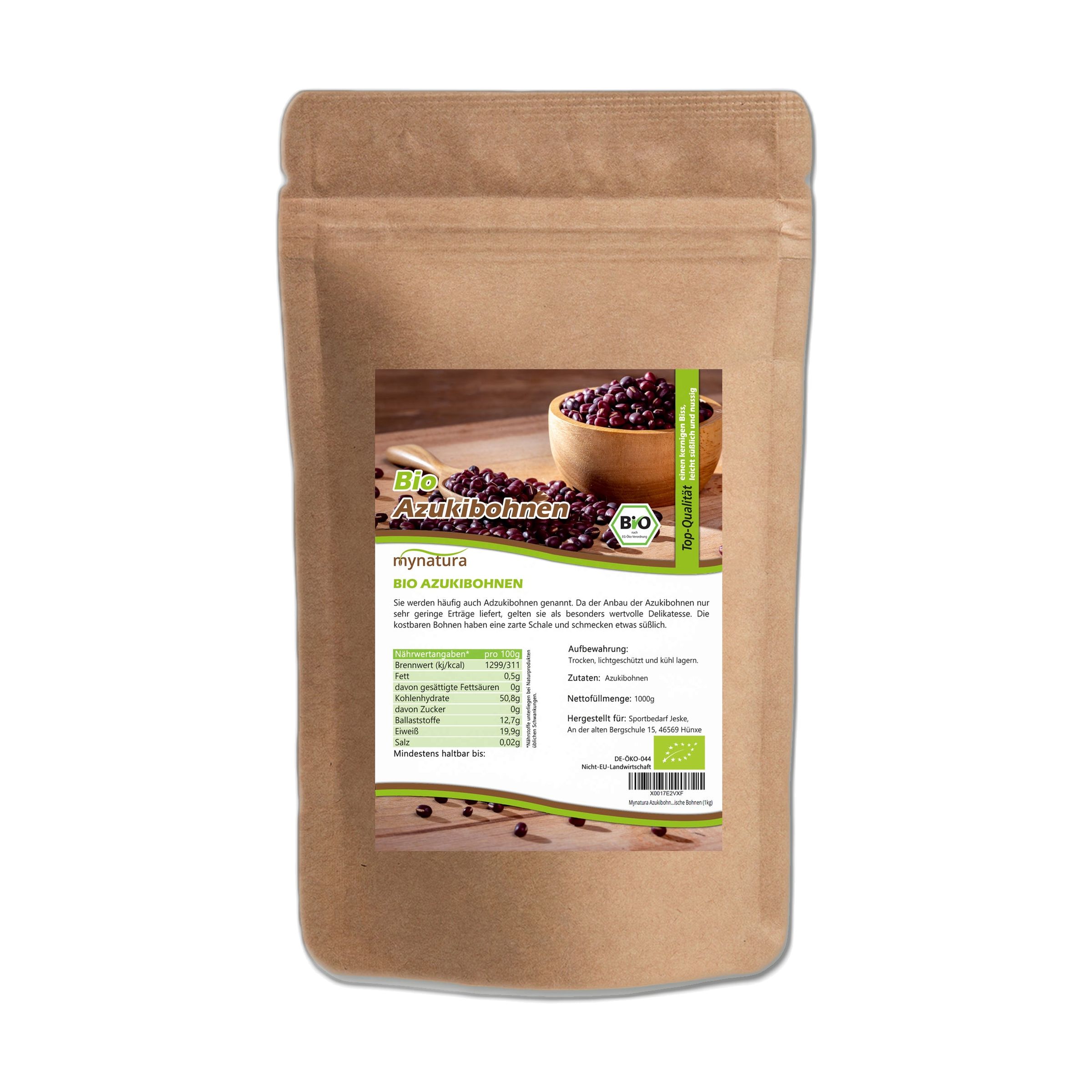 Mynatura Bio Azukibohnen 3 kg