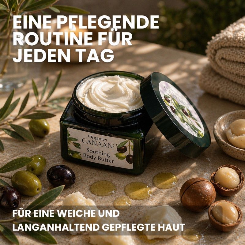 Canaan - Nährende Körperbutter mit Olivenöl