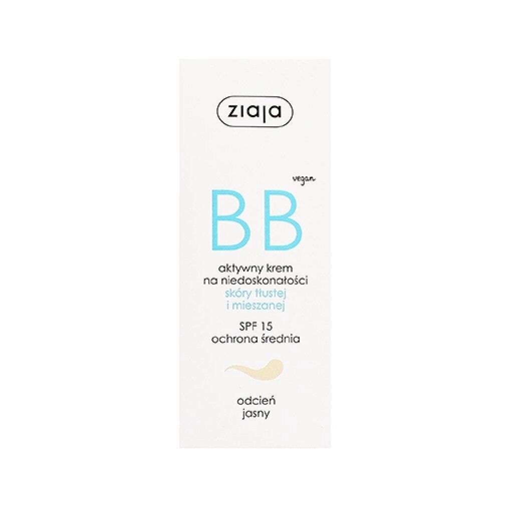 Ziaja bb Cream Oily and Mixed Haut Light SPF15 bb Cream for Women