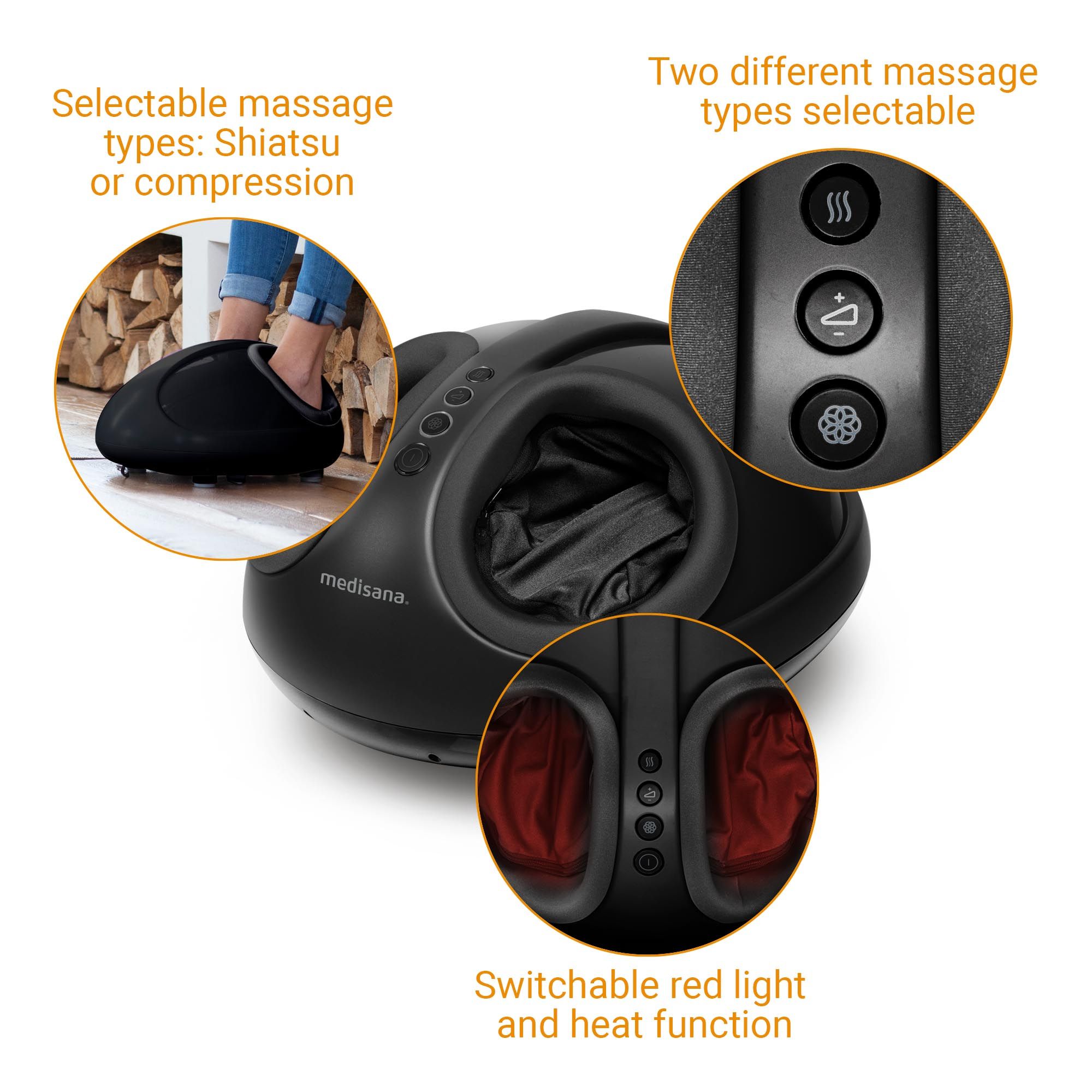 medisana FM 890 Shiatsu-Fußmassagegerät