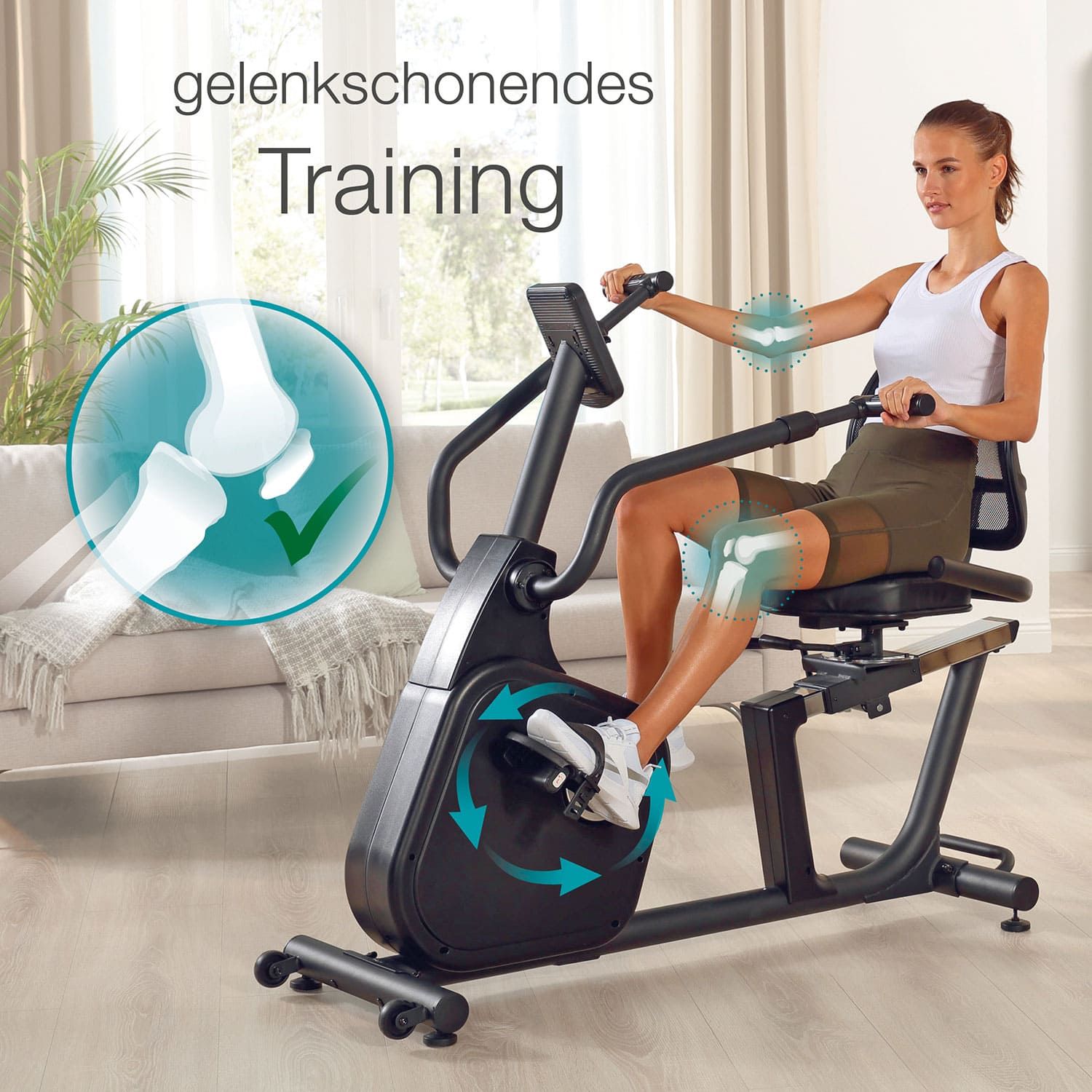 aktivshop Liegeergometer aktiv mit Armtrainer »2in1«