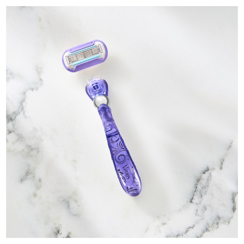 Gillette Venus - Rasierapparat "Deluxe Smooth Swirl" + 3 Ersatzklingen