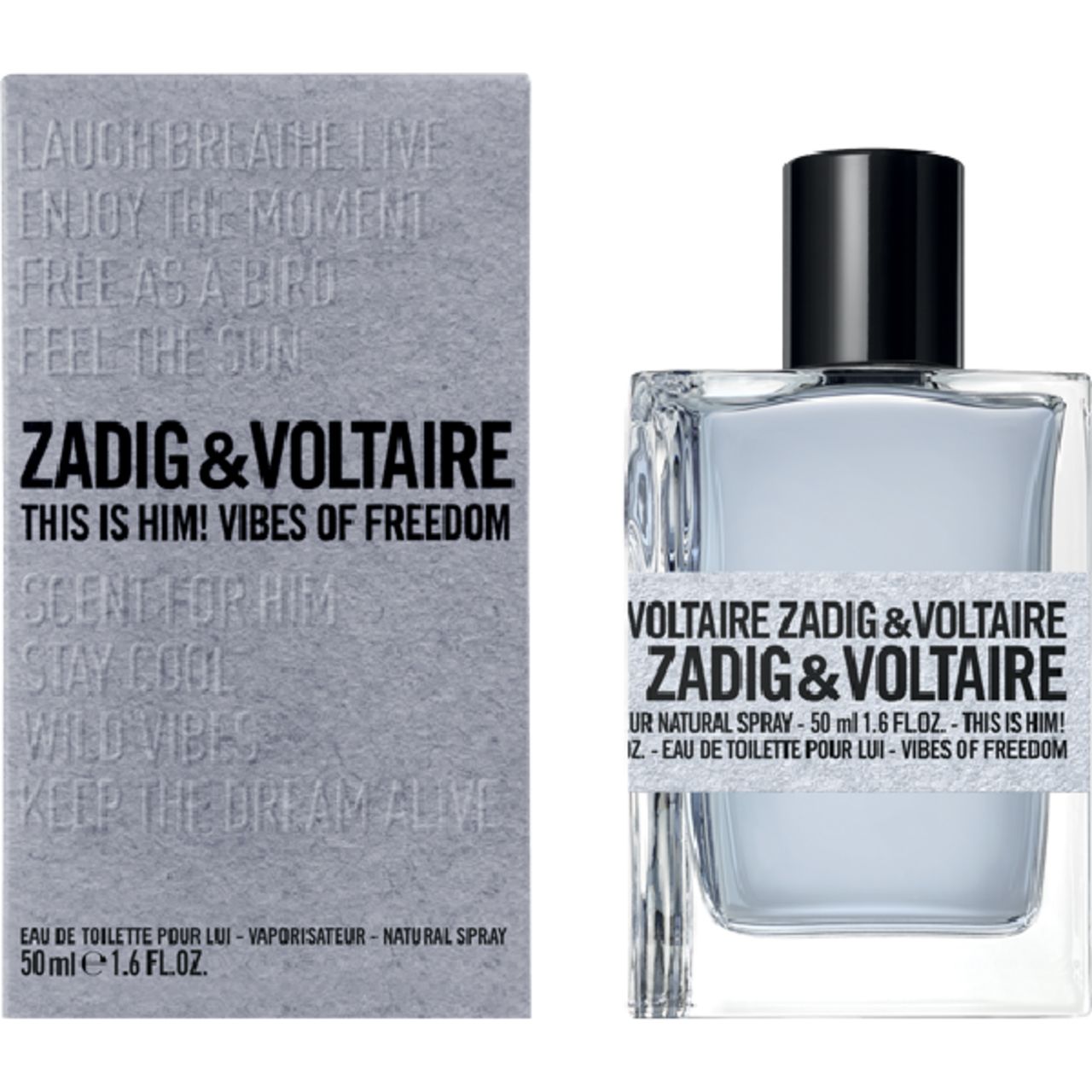 Zadig & Voltaire, This is Him! Vibes of Freedom EdT Nat. Spray